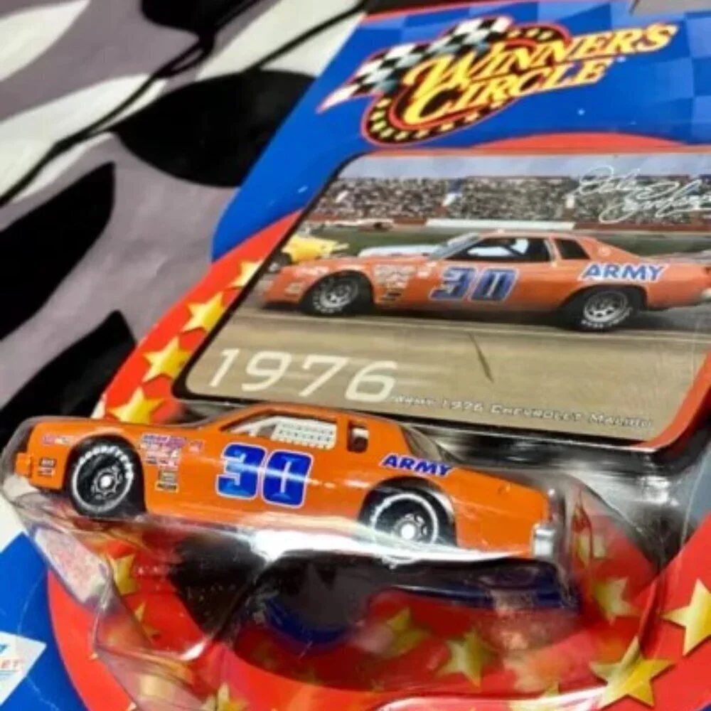 Dale Earnhardt #30 Winner's Circle‎ 1976 Orange Army Malibu Nascar 1:64 NIP 2002
